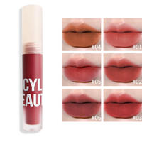 Gloss à lèvres personnalisé, fini mat doux, parfum pamplemousse, longue tenue, waterproof, effet velours, marque privée, personnalisables