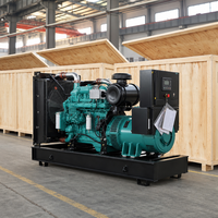 Groupe électrogène diesel silencieux de 25 kW pour alimentation de secours résidentielle LINGGE Triphasé 400V 50Hz avec ATS