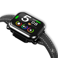 IP67 Wasserdichtes Automatisches Anti-Bell-Halsband für Hunde mit 4 Modi: Piepton, Vibration, Schock, Erkennungsfunktion und TFT-Bildschirm
