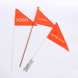 Заводской настраиваемый велосипедный флаг, сетчатая папка, ПВХ флаг команды, велосипедный защитный флаг, флаг из стекловолокна - Product Image 6