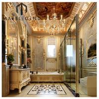 Décoration d'intérieur de salon de luxe, design d'intérieur arabe classique pour maison