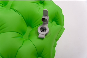 Colchoneta Individual Ligera para Acampar al Aire Libre, Plegable, Portátil, Resistente a la Humedad, Impermeable, Cojín de Aire Inflable de Nailon 40D TPU - Product Image 3
