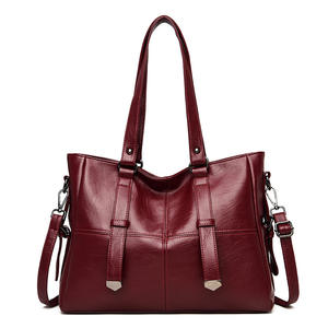 Sacs à bandoulière pour femmes Sacs à main de luxe en cuir synthétique synthétique de couleur unie Sacs à bandoulière décontractés pour femmes - Product Image 5