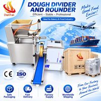 Petite machine à diviser et à arrondir la pâte entièrement automatique, 30 pièces/minute, précision 1g, convoyeur à alimentation automatique pour boulangerie/pizzeria