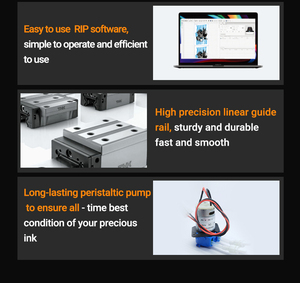 Ricoma DTF-1602T yüksek Res DTF yazıcı-poli/pamuk dijital BASKI MAKİNESİ fabrika yükseltme için - Product Image 5