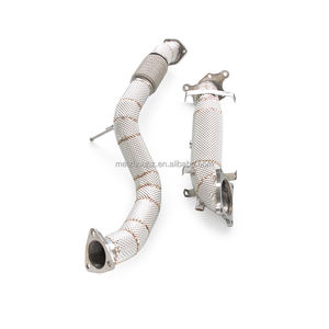 Colector de escape Aliso Factory, venta al por mayor, para Honda Civic FK8 2,0 T 2017-2022 304 Ss304, sistema de escape, bajante deportivo - Product Image 3