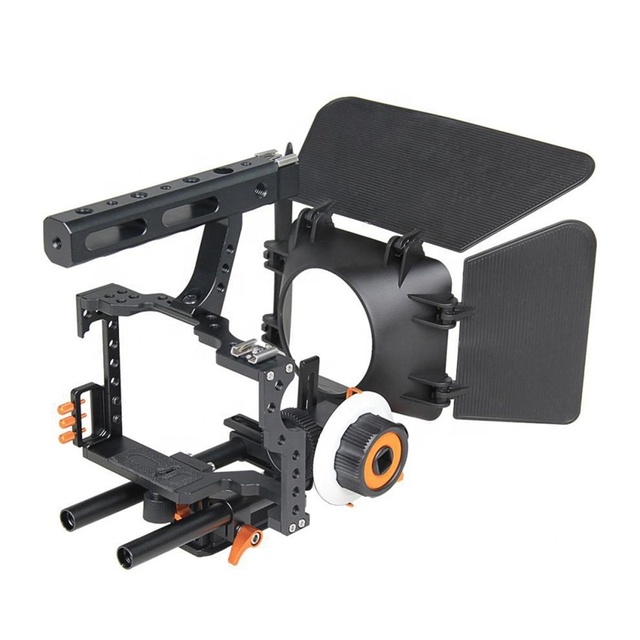 Studio Video Movie Film Photo Shooting Universal Camera Cage Rabbit Hutch DSLR Photography Housing Case Kit Stabilizer Holder