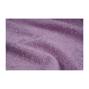 ผ้าทวีดแฟนซีคุณภาพพรีเมียม ผลิตในเกาหลี สีม่วงอ่อน แต่งด้วยเส้นด้ายเมทัลลิกแบบปม ผ้าทวีดเนื้อสัมผัสพิเศษ รับผลิตแบบ OEM และ ODM ผ้าทอสั่งทำพิเศษ - Product Image 4