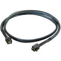 Câble de connexion interne Type-C vers Type-C avec connecteurs à angle droit, débit de données de 12 Gb/s, impédance de 100 ohms