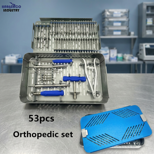 Juego de 53 Piezas de Destornilladores Ortopédicos de Marca Personalizada, Extractor de Tornillos, Instrumento de Extracción de Tornillos Rotos, Manual, de Acero Inoxidable de Alta Calidad - Product Image 3