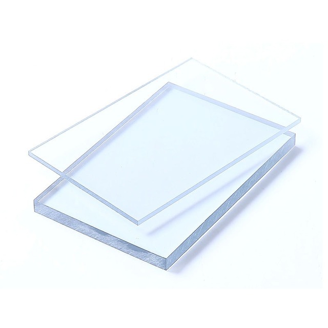 Custom Size Thick Free Sample Solid Polycarbonate Panels Sheets High Impact Strength UV Resistant Bending Thermoforming Cutting