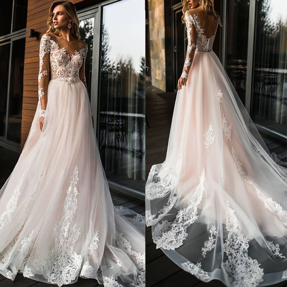 Pink Beach Wedding Dresses China Trade 