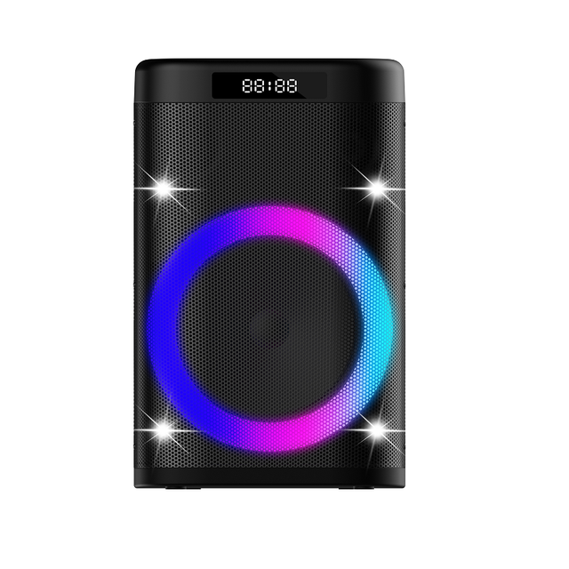 Deluxe AV Original 8inch Speaker New Arrival 80W RMS Wireless Mini Wireless Audio Player Microphone Portable Outdoor Party Home