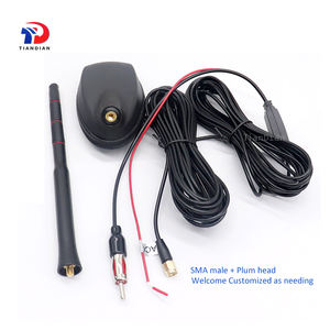 Amplificador de señal de tornillo de montaje omnidireccional Omni <span class=keywords><strong>externa</strong></span> 20dBi 1575,42 Mhz posición FM Radio DAB Gps <span class=keywords><strong>Antena</strong></span> de coche - Product Image 4