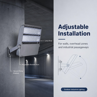 Nouvelle Conception Lumière LED Tunnel Temporel d'Entrée 100W 200W 300W 400W pour Éclairage LED de Garage, Voiture et Indicateur Minier