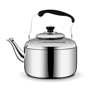 กาต้มน้ำสแตนเลส 4L 5L 6L 7L 8L 10L ป้องกันสนิม หม้อต้มน้ำสำหรับใช้ในครัวเรือน พร้อมฝาและหูจับ - Product Image 5