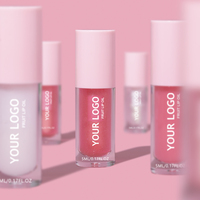 Huile à lèvres hydratante à la vitamine E, effet brillant transparent, OEM&ODM, soin des lèvres végétalien de haute qualité, maquillage nourrissant, gloss teinté brillant