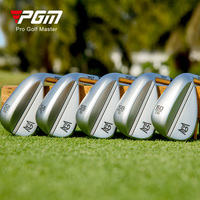 Wedge de golf personnalisé PGM SG018 48 ° /50 ° /52 ° /54 ° /56 ° /58 ° /60 ° /62 ° /64 °   Ensemble de fers de golf pour droitiers, clubs de golf