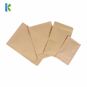 Kolysen individuell bedruckte Liner Folie Ziplock Tee Kraft Papiertüte für Lebensmittel verpackungen