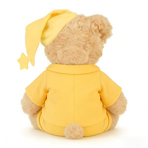 Yellow Stars Pajama <b>Set</b> Plush Teddy Bear Toy Custom Plush Teddy Bear Dolls Wholesale Plush Teddy Bear Toy - Product Image 6