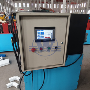 Customized Metal Rain Downspout Making Machine Water Pipe Bending Machine Water Gutter and Elbow Rolling Forming Machinery - Product Image 4