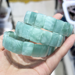 Braccialetto di <span class=keywords><strong>pietra</strong></span> amazzonite naturale portafortuna <span class=keywords><strong>pietra</strong></span> curativa gioielli amazzonite grano di seta - Product Image 1