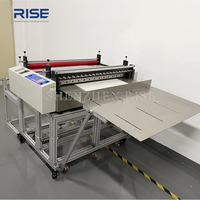 Cortadora Industrial de Rollos de Papel a Hojas LCD, Máquina Cortadora de Papel con Revestimiento de Silicona para Hornear, Papel Absorbente de Aceite en Venta