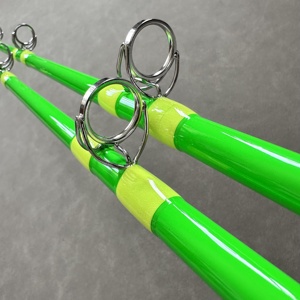 Canne à poisson-chat professionnelle 7ft6 à action rapide avec guides en acier inoxydable pour la pêche à la truite et au bar dans les bateaux océaniques - Product Image 6