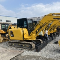 Mini Escavatore Usato Komatsu PC56 Verificato Professionale, 5.6T Idraulico Cingolato, in Ottime Condizioni