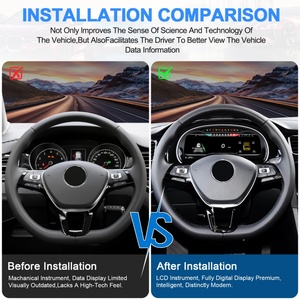 Navihua New Design <b>Car</b> Digital Cluster with Carplay Auto <b>Speedometer</b> Carplay Virtual Cockpit <b>for</b> Volkswagen VW Golf 7 2014-2020 - Product Image 3