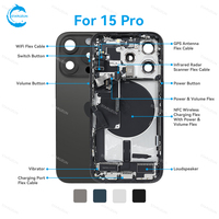 Boîtier de smartphone STAROZON en direct d'usine pour iPhone 15 Plus Pro Max, coque arrière sans batterie