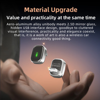 Adaptador Inalámbrico 2 en 1 para Auto con CarPlay y Android Auto, Diseño Oculto USB A/C, Compatible con WiFi y Bluetooth, Certificación CE/FCC, Marca TrolinkTek TAB0S