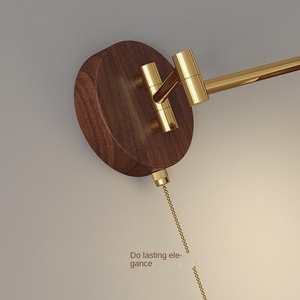 Lámpara de pared LED de latón nórdico moderno + vidrio para sala de estar, cocina, decoración de cabecera con garantía de 10 años - Product Image 4