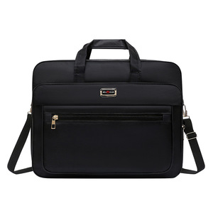 15.6 Inch Portable Black Tote Shoulder Business Laptop <b>Bag</b> Men Women Office Notebook <b>Computer</b> Waterproof Durable Laptop <b>Bag</b> - Product Image 4