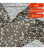 Tissu Jacquard Imprimé 100% Polyester de Haute Qualité 730g/m² pour Ameublement, Revêtements Doux et Décoration