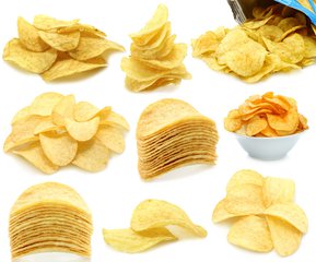 Frozen French Fries Potato Chips Making Machine Production Line