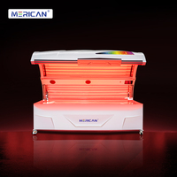 Lit de luminothérapie à lumière rouge pour tout le corps, contrôle intelligent, spectre complet, système de thérapie par photobiomodulation infrarouge LED