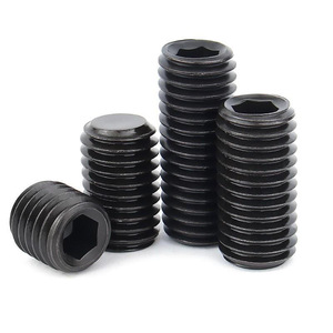 Tornillos de Cabeza Hexagonal Plana Xihao M3 M4 M5 M6 M8 M10 M12 Clase C 8.8, Acero al Carbono Medio, Oxidación y Ennegrecimiento - Product Image 2