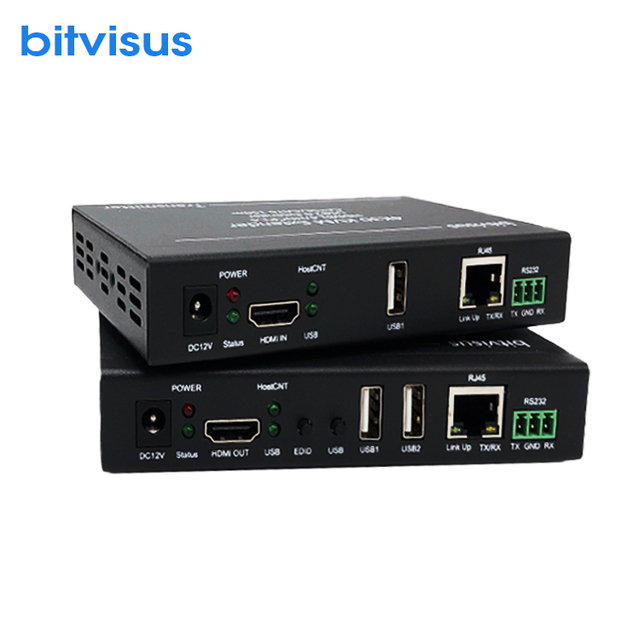HD Network Extender Multi-channel Extender Video Processor 4K60 TV Video Wall Controller HDMI Inputs USB-KVM