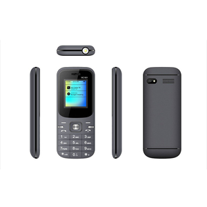 Téléphone <span class=keywords><strong>portable</strong></span> basique MC1801 2G GSM débloqué avec écran 1,8'', batterie 800 mAh, radio FM, lampe torche et clavier à grosses touches – Idéal pour l'Afrique, l'Amérique et le Moyen-Orient - Product Image 1