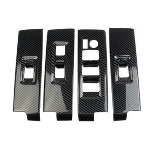 Interruptor de elevación de ventana de fibra de carbono para toyota tundra, accesorios interiores de coche, embellecedores de cubierta de Panel para toyota tundra 2022 piezas - Product Image 2