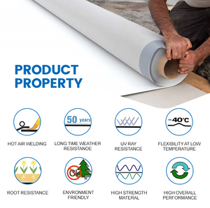 Membrana Autoadhesiva de Caucho <span class=keywords><strong>TPO</strong></span> para Reparación de Techos Impermeables - Product Image 6