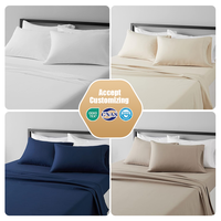 Housse de couette en coton 100% de qualité supérieure avec logo personnalisé pour hôtel, drap blanc, ensemble de literie pour hôtel