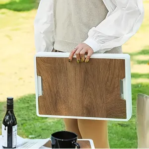 30L屋外多機能PP折りたたみ収納ボックスプラスチック折りたたみ容器ホイールキャンプ用コラプシブルストレージソリューション - Product Image 4
