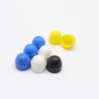 Capuchons de vis et protections de boulons en plastique noir, blanc, jaune, vert, gris – Catégorie de produits : Fixations