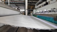 Géotextile non tissé à filament continu à haute résistance, stabilisé aux UV, pour autoroute, fourni directement par le fabricant