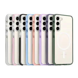 Hoge Kwaliteit Schokbestendige Tpe Bumper Telefoonhoes Voor Iphone 11 12 13 14 Pro Max Clear Telefoon Hoesje Voor Samsung Galaxy S23 Ultra