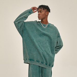Premium Custom Highstreet 100% algodón Loose Fit bordado estampado Unisex sudadera Urban Trend <span class=keywords><strong>B</strong></span> - Product Image 2
