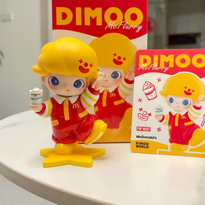 Nouvelles figurines originales <span class=keywords><strong>Pop</strong></span> Mart 100% Dimoo McDonald's Series, boîte mystère, <span class=keywords><strong>porte</strong></span>-clés, jouets de collection, cadeau - Product Image 2