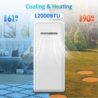 JJPRO Greenfly 2026 Climatiseur portable ultra silencieux et économe en énergie sans évacuation pour la maison, la chambre et le bureau
